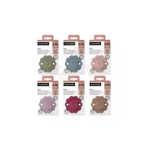 Chupete Silicona Fisiologico Suavinex Wonder Sx Pro Intense 6   18 Meses 1 Unidad