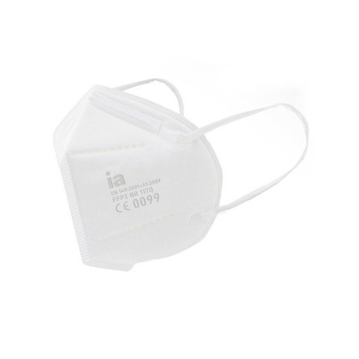 Mascarilla Autofiltrante Antiparticulas Ffp2 Nr Interapothek 4 Unidades Color Blanca