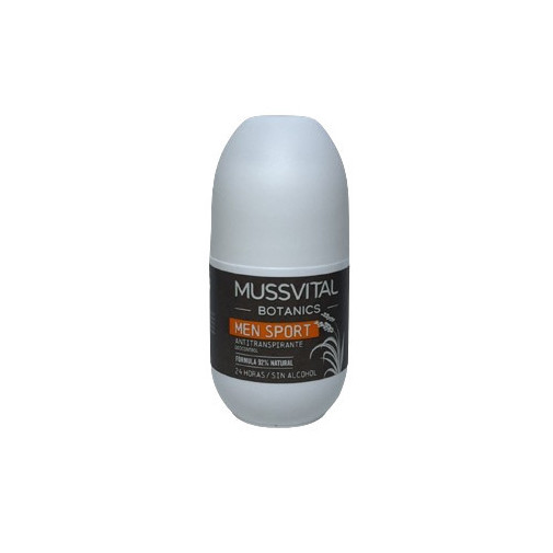 Mussvital Essentials Botanics Antitranspirante Men Sport Arroz 1 Envase 75 Ml