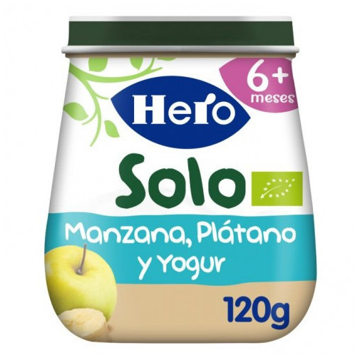 Hero Baby Solo Manz Plat Y Yogur 120 G