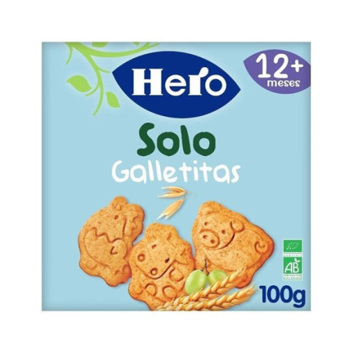 Hero Solo Galletitas Animales 1 Envase 100 G