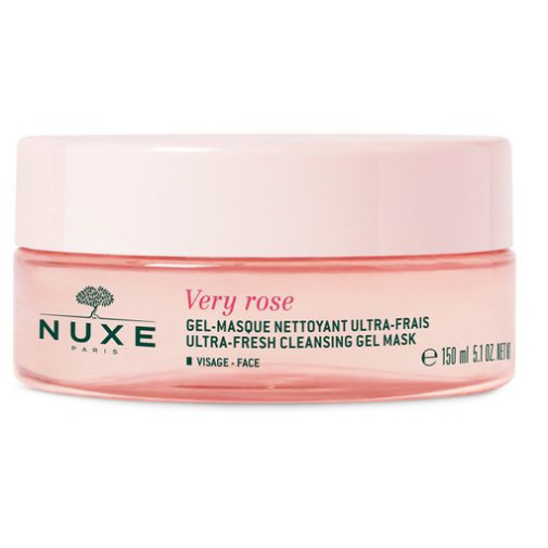 Nuxe Very Rose Mascarilla-Gel Limpiadora 150 Ml