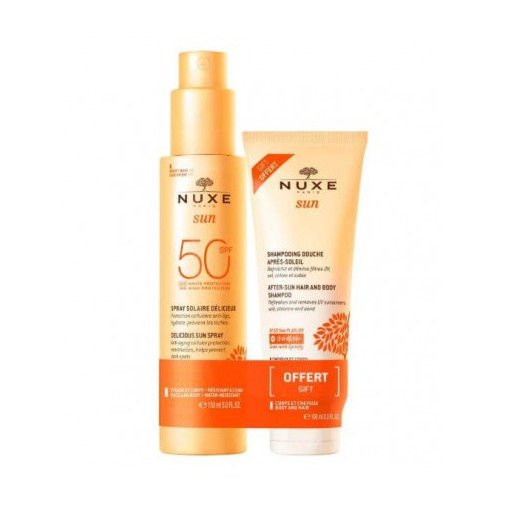 Nuxe Sun Spray Solar Delicioso Rostro Y Cuerpo Spf50 150Ml