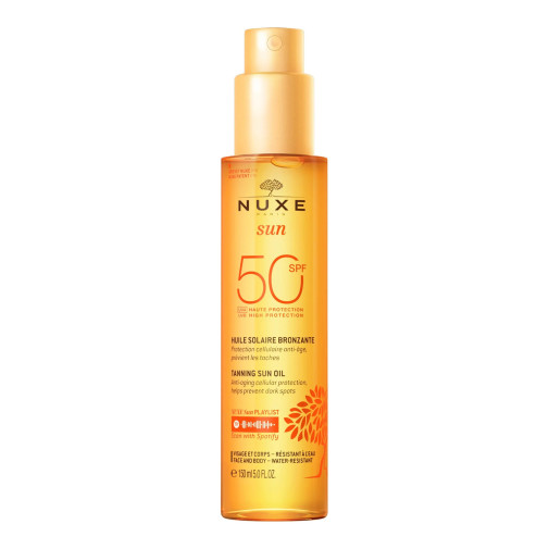 Nuxe Sun Aceite Solar Bronceador Spf50 150Ml