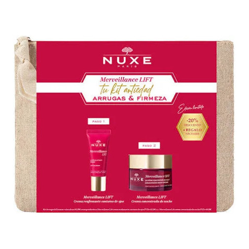 Nuxe Merveillance Lift Contorno De Ojos 15Ml + Crema De Noche 50Ml