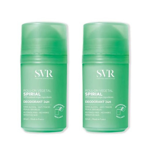 Svr Spirial Desodorante Roll On 50Ml Duplo