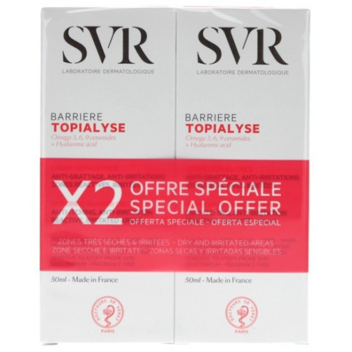 Svr Topialyse Crema Barrera 2X50Ml