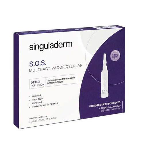 Primaderm Sos Detox-Pollution 4 Viales 10,5 Ml