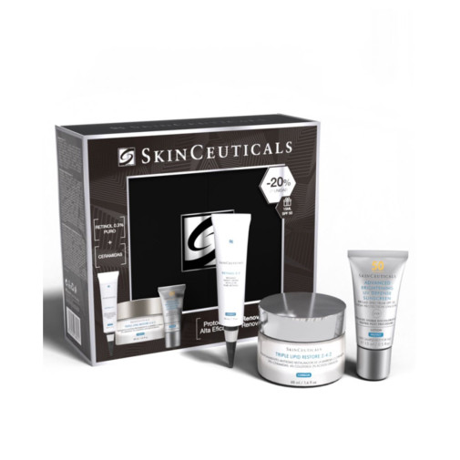 Skinceuticals Cofre Protocolo Regenerador (Retinol 0.3 30Ml + Triple Lipid Restore 2:4:2 50Ml)