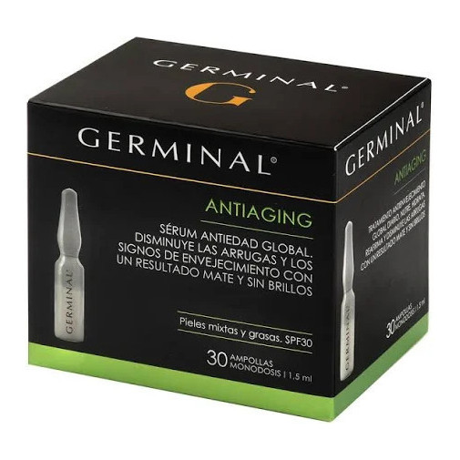 Germinal Accion Profunda Tratamiento Antiaging Pieles Secas 30 Ampollas 1,5 Ml