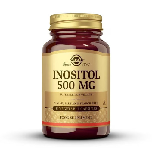 Solgar Inositol 500 Mg 50 Cápsulas Vegetales
