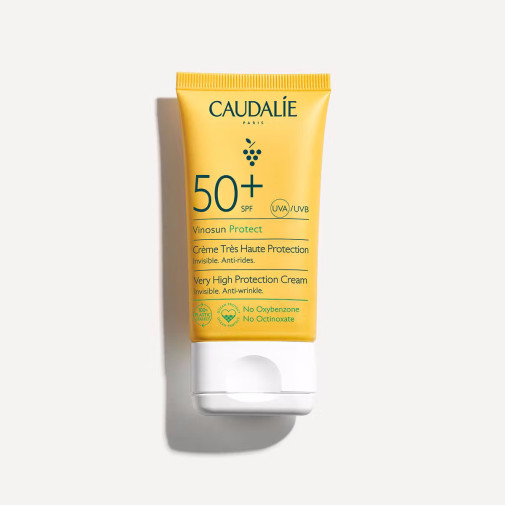 Caudalie Vinosun Protect Crema De Muy Alta Protección Spf50+ 50Ml