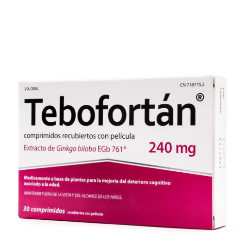 Tebofortan 240 Mg 30 Comprimidos Recubiertos