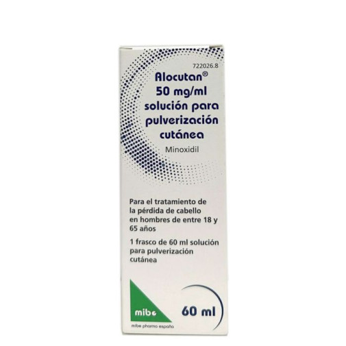 Alocutan 50 Mg/ml Solucion Para Pulverizacion Cutanea 1 Frasco 60 Ml