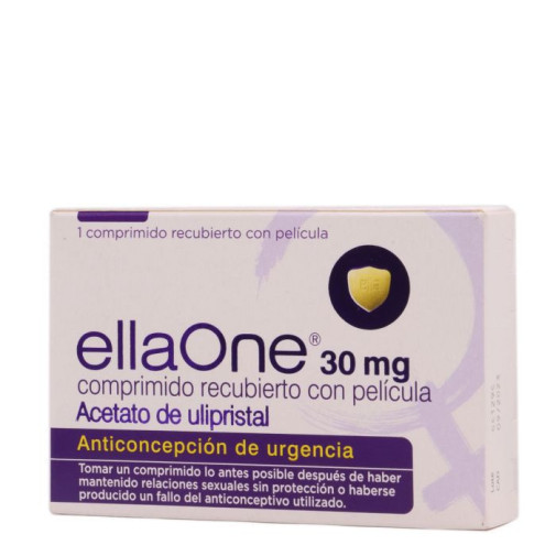 Ellaone 30 Mg 1 Comprimido Recubierto