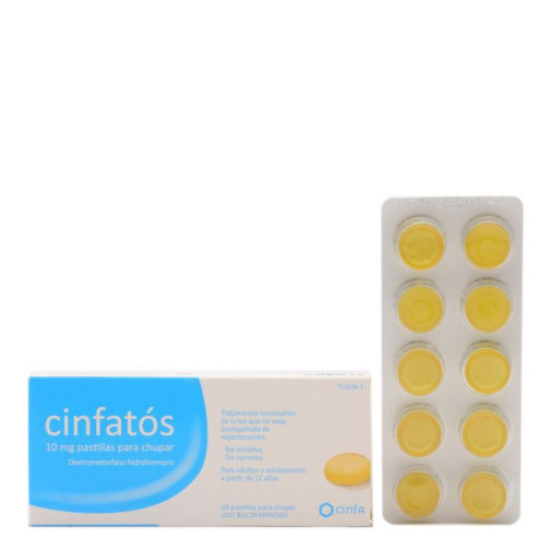 Cinfatos 10 Mg 20 Pastillas Para Chupar