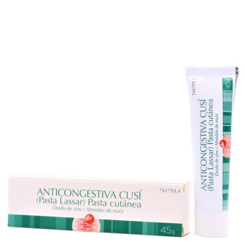 Anticongestiva Cusi Pasta Topica 1 Tubo 45 G