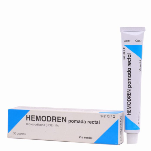 Hemodren 10 Mg/g Pomada Rectal 1 Tubo 30 G