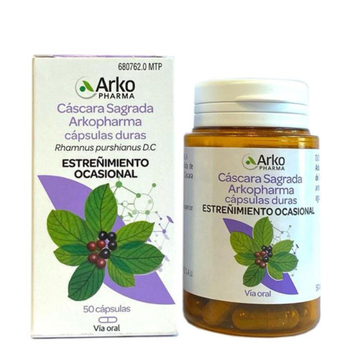 Cascara Sagrada Arkopharma 250 Mg 50 Capsulas