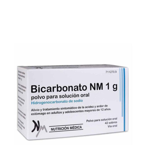 Bicarbonato Nm 1 G 42 Sobres Polvo Para Solucion Oral