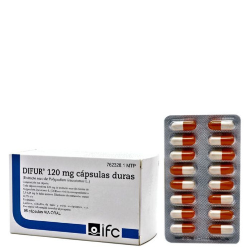 Difur 120 Mg 96 Capsulas