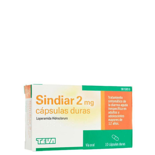 Sindiar 2 Mg 10 Capsulas