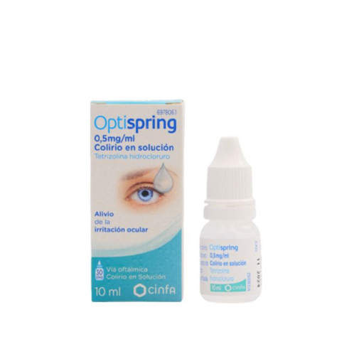 Optispring 0,5 Mg/ml Colirio En Solucion 1 Frasco 10 Ml