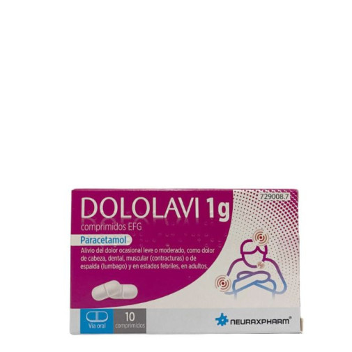 Dololavi Efg 1 G 10 Comprimidos