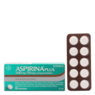Aspirina Plus 500 Mg/50 Mg...