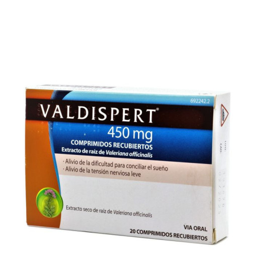 Valdispert 450 Mg 20 Comprimidos Recubiertos