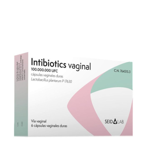 Intibiotics Vaginal 100.000.000 Ufc 6 Capsulas Vaginales
