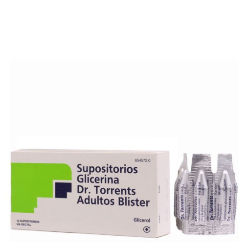 Supositorios De Glicerina Dr. Torrents Adultos 3,27 G 12 Supositorios (blister)