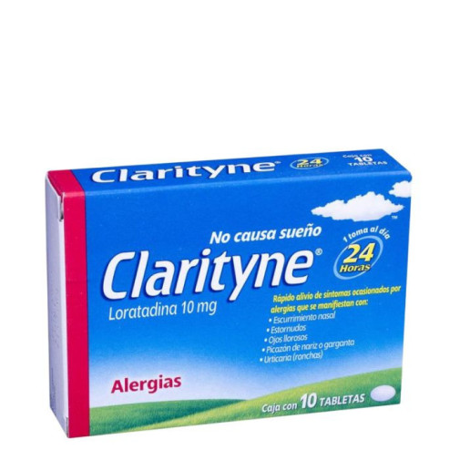 Clarityne 10 Mg 10 Comprimidos
