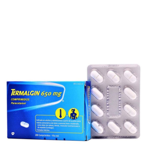 Termalgin 650 Mg 20 Comprimidos