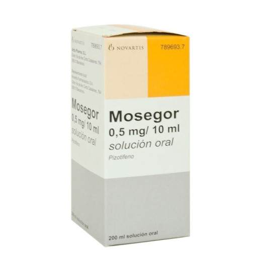 Mosegor 0,25 Mg/5 Ml Solucion Oral 1 Frasco 200 Ml