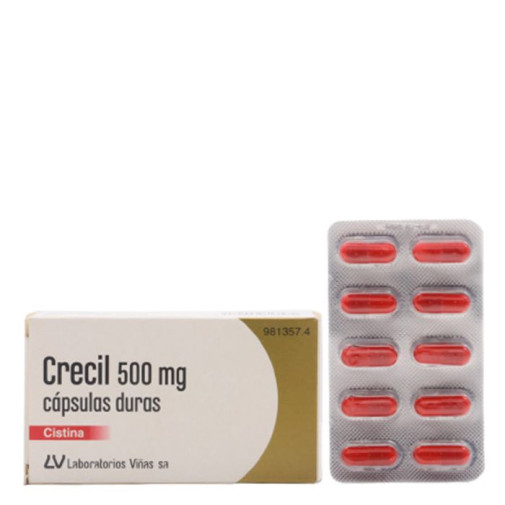 Crecil 500 Mg 40 Capsulas