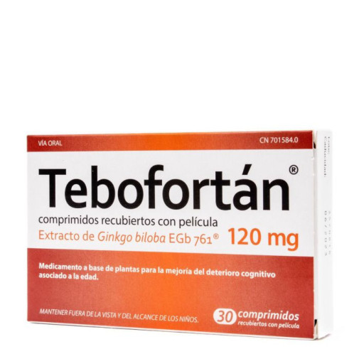 Tebofortan 120 Mg 30 Comprimidos Recubiertos