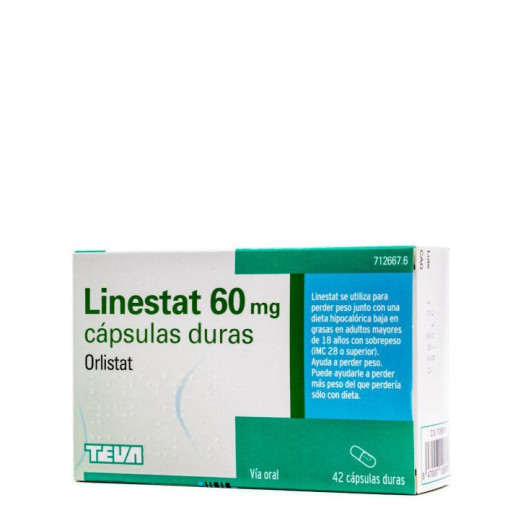 Linestat 60 Mg 42 Capsulas