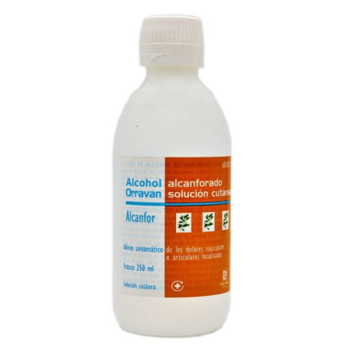 Alcohol Alcanforado Reig Jofre 100 Mg/ml Solucion Cutanea 1 Frasco 250 Ml