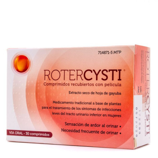 Rotercysti 30 Comprimidos Recubiertos