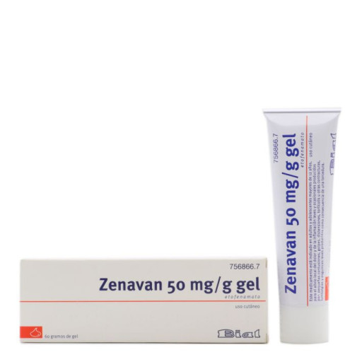 Zenavan 50 Mg/g Gel Cutaneo 1 Tubo 60 G