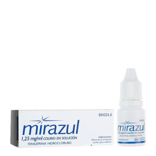 Mirazul 1,25 Mg/ml Colirio En Solucion 1 Frasco 10 Ml