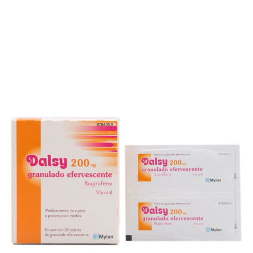 Dalsy 200 Mg 20 Sobres Granulado Efervescente