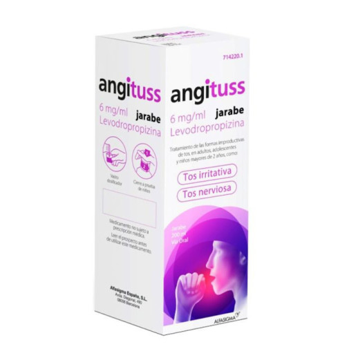 Angituss 6 Mg/ml Jarabe 1 Frasco 200 Ml