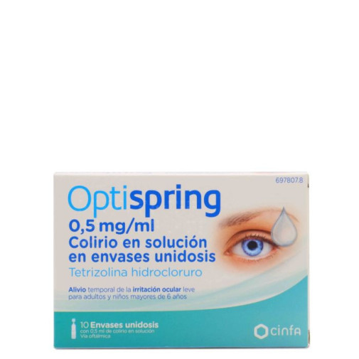 Optispring 0,5 Mg/ml Colirio En Solucion 10 Monodosis 0,5 Ml
