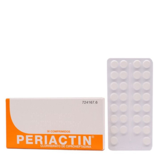 Periactin 4 Mg 30 Comprimidos