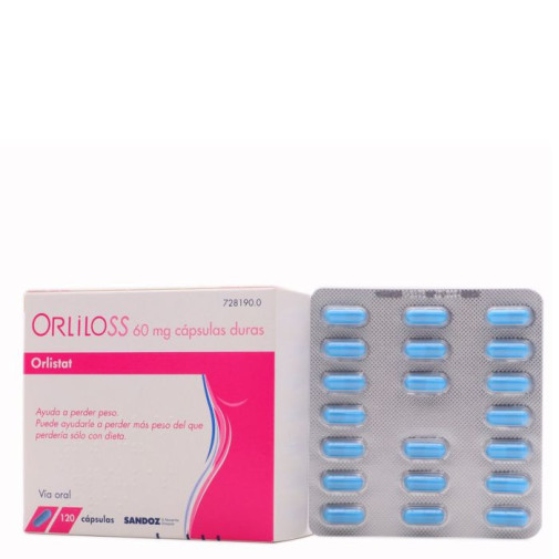 Orliloss 60 Mg 120 Capsulas