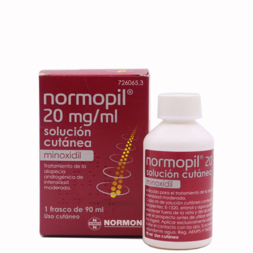 Normopil 20 Mg/ml 1 Frasco Solucion Cutanea 90 Ml