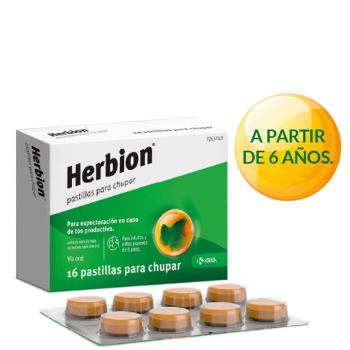 Herbion 16 Pastillas Para Chupar