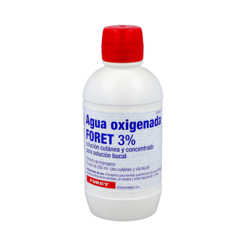 Agua Oxigenada Cuve 30 Mg/Ml Solucion Cutanea 1 Frasco 250 Ml